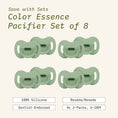 Load image into Gallery viewer, Color Essence SX PRO™ 6-18m Pacifier Bundle Set of 8