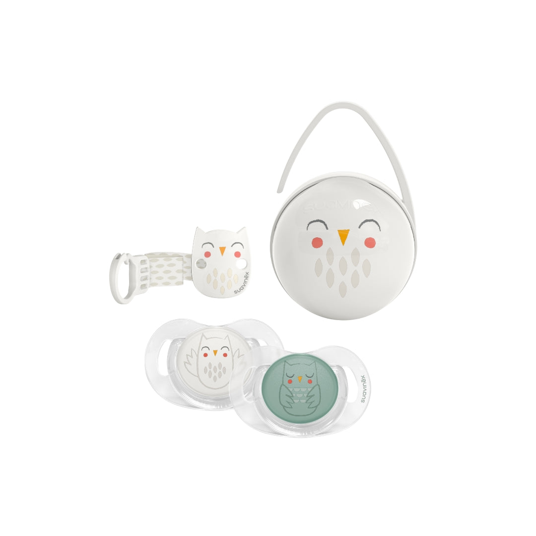Bonhomia Pacifier Set Beige