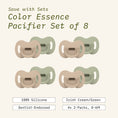 Load image into Gallery viewer, Color Essence SX PRO™ 0-6m Pacifier Bundle Set of 8
