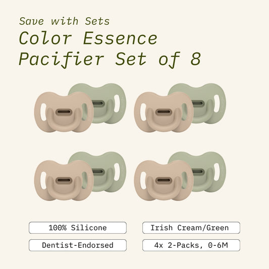 Color Essence SX PRO™ 0-6m Pacifier Bundle Set of 8