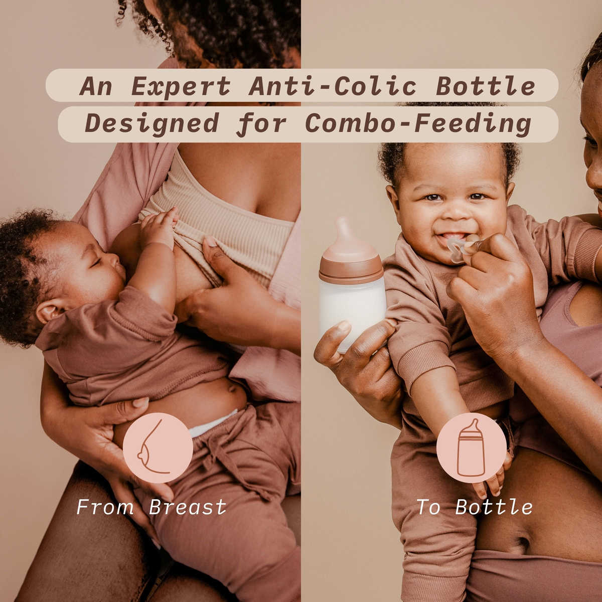 Suavinex Zerø.Zerø™ Anti-Colic Bottle
