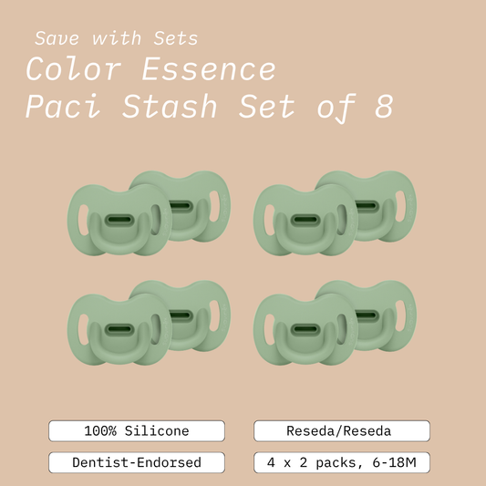 Color Essence SX PRO™ 6-18m Paci Stash Set of 8