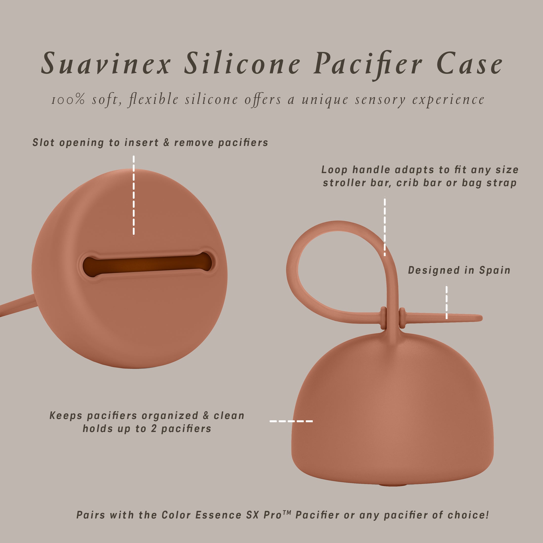 Suavinex Color Essence Pacifier Case