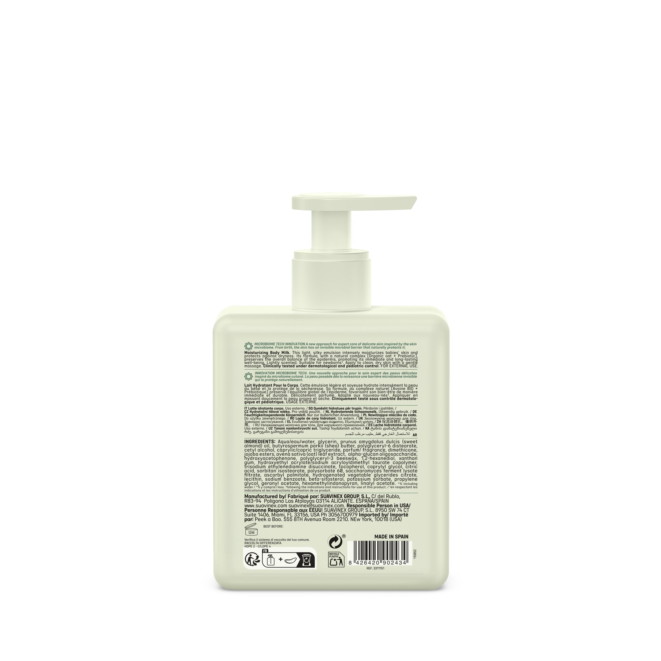 Suavinex Moisturizing Body Milk