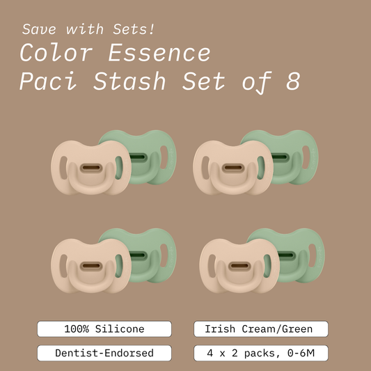 Color Essence SX PRO™ 0-6m Paci Stash Set of 8