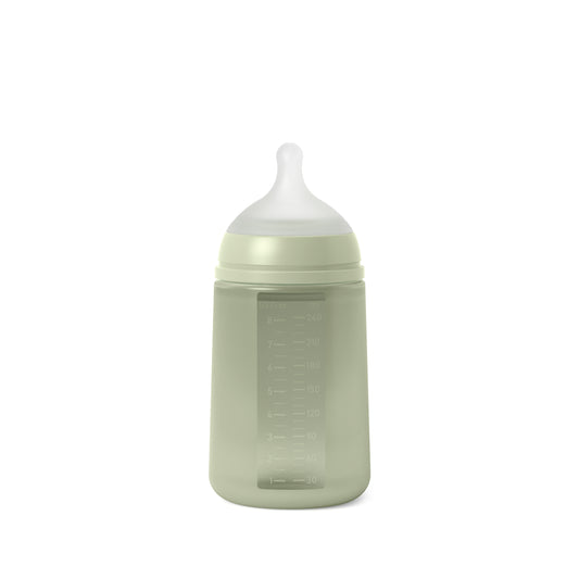 Suavinex Color Essence SX PRO™ 8oz Silicone Bottle, Medium Flow