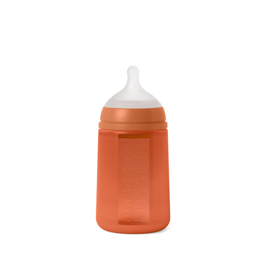 Suavinex Color Essence SX PRO™ 8oz Silicone Bottle, Medium Flow